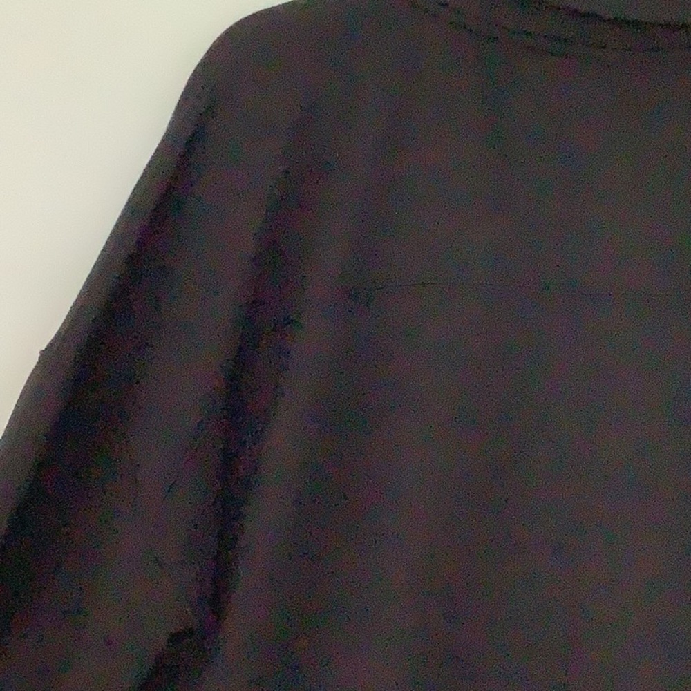 NWOT - Athleta Cozy Karma 1/4 Zip Pullover - black - size XLT - Picture 8 of 15
